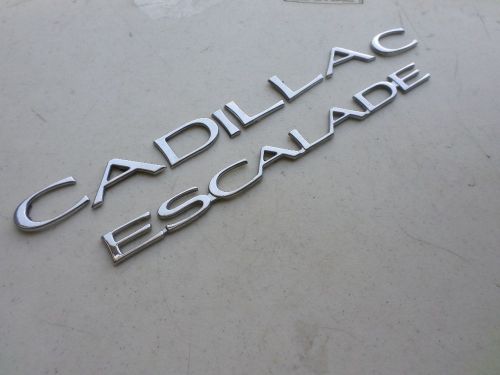 99-03 cadillac escalade 15074732 logo emblem decorative decal trim ornaments set