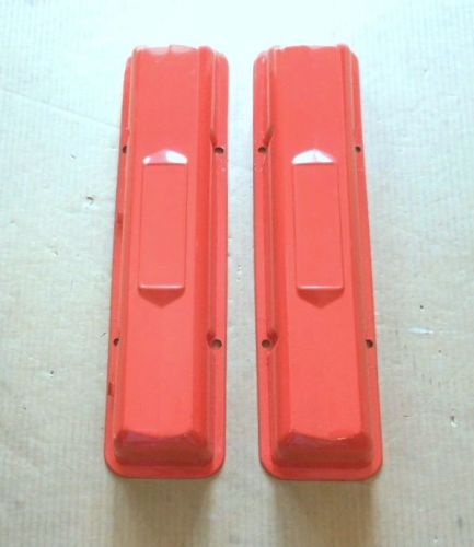 Two very nice steel valve (rocker) covers  gm 1964 1965 1966  corvette chevrolet