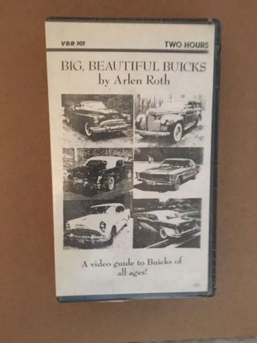 Big,beautiful buicks vhs sealed