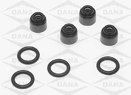 (4) victor b45471 engine valve stem oil seals set - set of 4