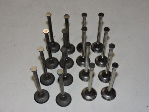 Ford v8 60 hp 1937-42 nos intake exhaust valves repl 52-6505 set of 16