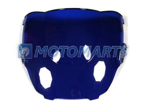 Blue raised racing windscreen windshield for honda cbr600 f3 95 96 97 98
