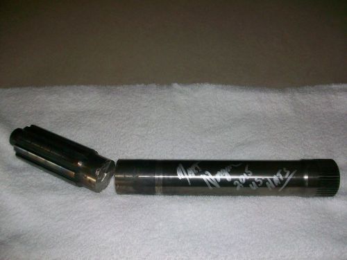 Matt hagan signed nhra top fuel hemi broken clutch main shaft from us nationals/