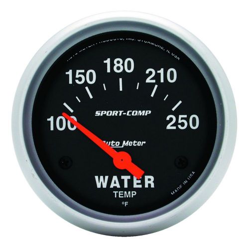 Autometer 3531 sport-comp electric water temperature gauge