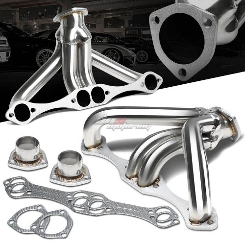 For small block hugger 262-400 265 angle plug exhaust manifold tight fit header