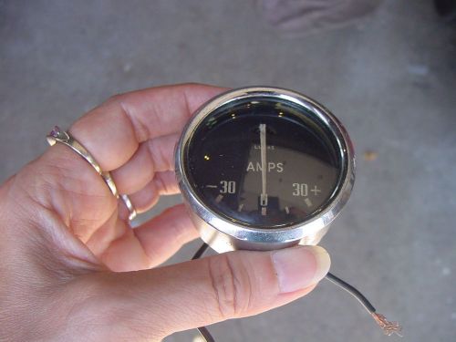 Original lucas ammeter triumph tr2 tr3 1954-59 dated 8/54  # 36174 amp gauge