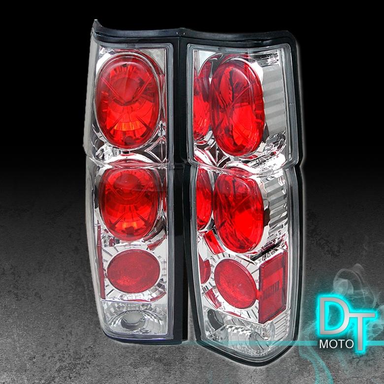 86-97 nissan hardbody pickup clear altezza tail brake lights lamps left+right