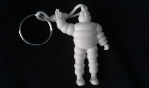 Michelin bibendum key chain rubber!
