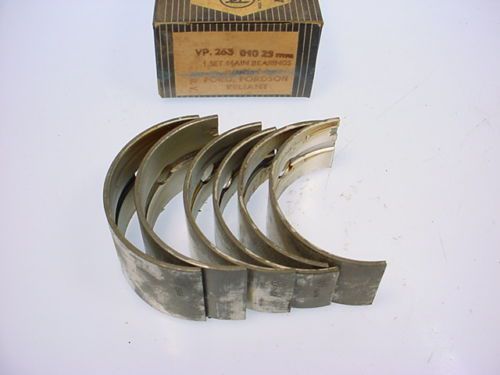 Ford consul 204e vandervell main bearings .010  new!