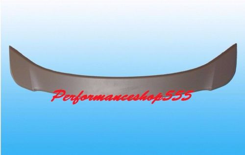 Rear trunk lip spoiler wing abs for honda city 4d sedan &#039;2013-&#039;2015-unpainted