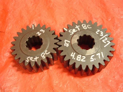 Quick change gear set 8c 4.82 / 5.71 winters chester quarter master 10 spline