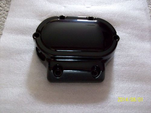 Harley transmission cover--99-06-- 5 speed--gloss black powder coat-2000-2006