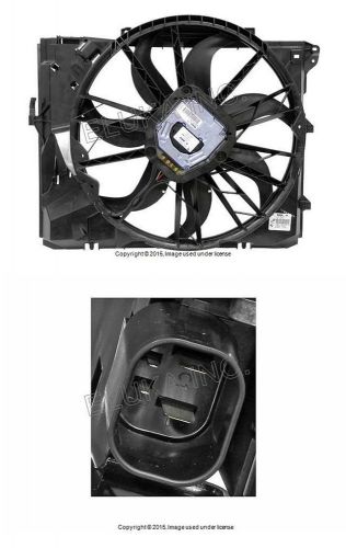 Bmw genuine cooling fan assembly with shroud (600w) e82 e88 e90 e90n e92 e92n e9