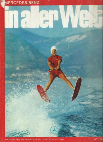 1967 edition mercedes benz in aller welt magazine #88/e english- lapland,spain
