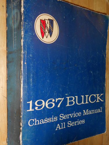 1967 buick shop manual / shop book / original!!!