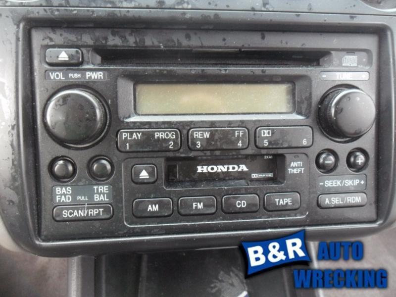 Radio/stereo for 01 02 honda accord ~ am-fm-cd-cass sdn 4 dr