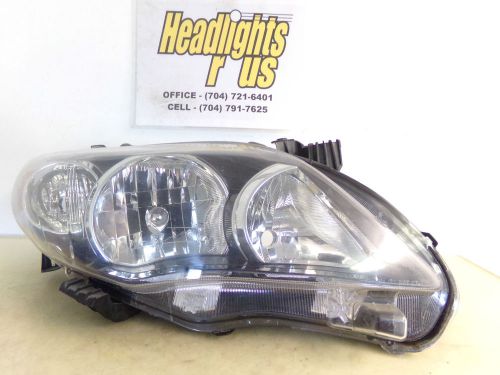 2011 2012 2013 toyota corolla s type xrs passenger rh headlight oem 202