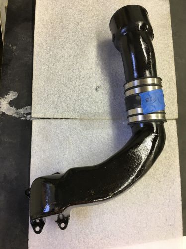 Mercruiser exhaust pipe w/o bellows