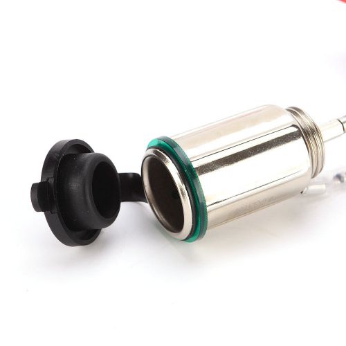 120w cigarette lighter w/green lens aperture&amp;waterproof cover c954-zfor 12v cars