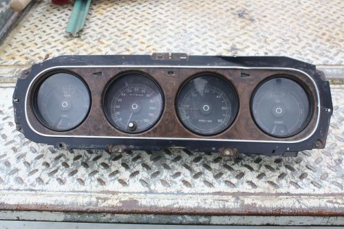 1969 70 mercury cougar oem xr7 tack dash cluster 351w 390gt 428cj scj