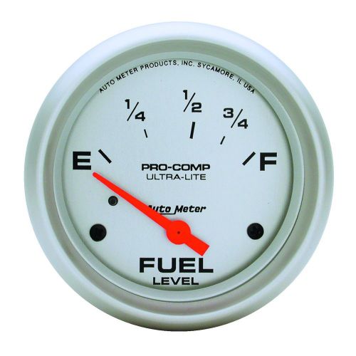 Autometer 4415 ultra-lite electric fuel level gauge