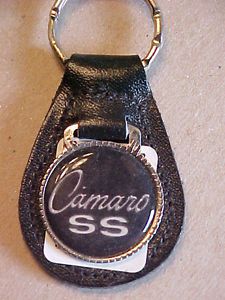 #11 nice new ss camaro  leather back key chain