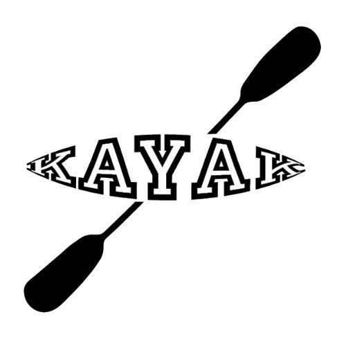 Custom kayak vinyl decal perception jackson paddle