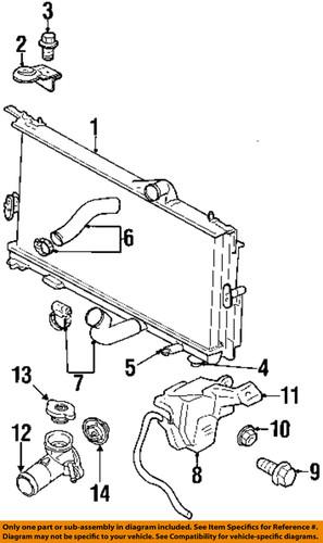 Dodge oem 5278027ac radiator-reservoir