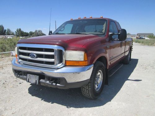 2001 f 250 truck 7.3 diesel super duty, xlt, toreador red