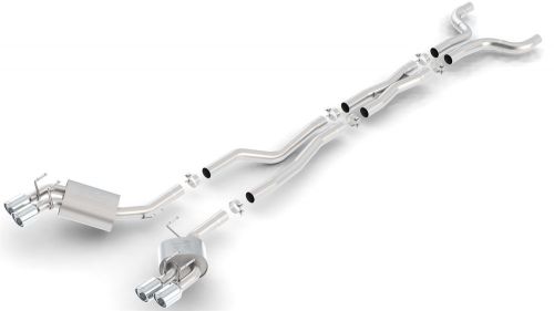 Borla 140495 cat-back atak exhaust system fits 12-15 camaro