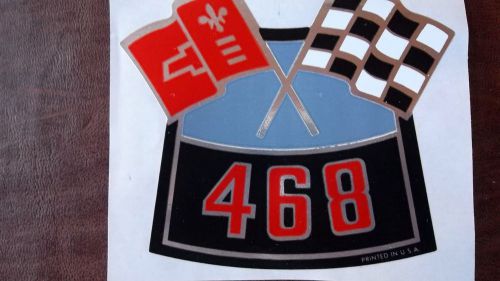 Gm 468 flag decal