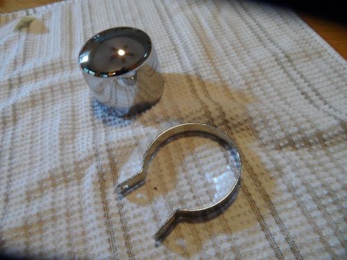 Vintage stewart warner sun chrome tachometer gauge  cup 2&amp;5/8 nos wow