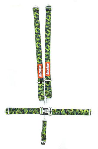 Racequip harness racing seat belts 5ptcamo bolt-in or wrap sfi 16.1 #711791