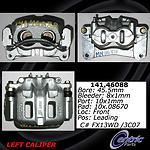 Centric parts 141.46088 front left rebuilt caliper with hardware