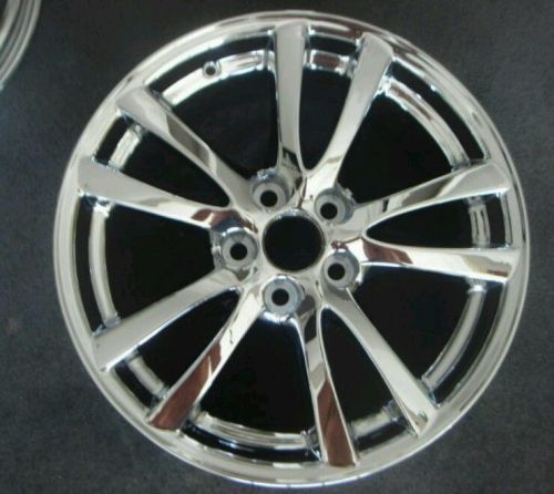 18&#034; lexus is250 is350 18 rear factory oem wheel rim chrome single 74214