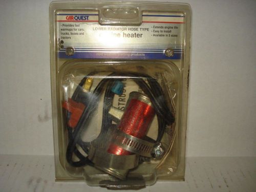 Carquest lower radiator hose type engine heater-nib-htr-78161