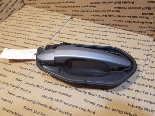 04-10 bmw x3 e83 passenger front exterior door handle silbergrau metallic oem