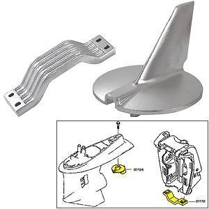 Yamaha 200-250 hp magnesium anode kit new military grade magnesium dealer direct