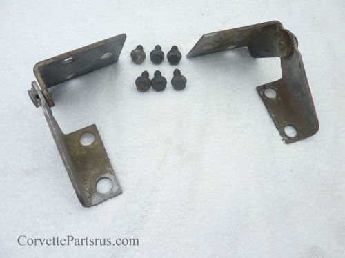 1963-1967 corvette hood hinge pair 3797061-3797062 gr 8.015 removed from 1966 01