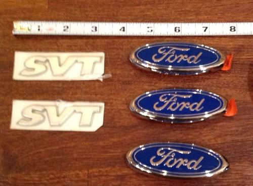 Ford cobra lightning focus mustang shelby svt emblems 