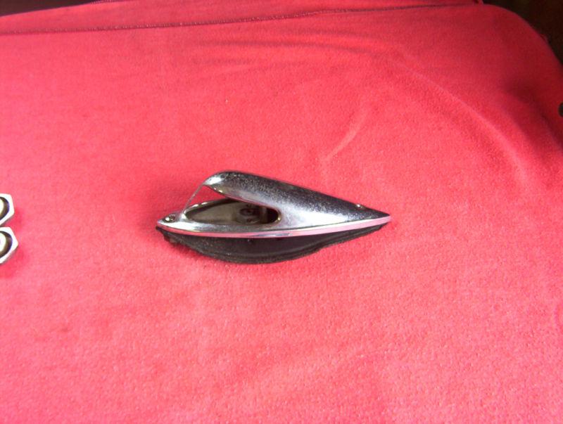 Harley  oem  flat pan knucklehead indian fender light 