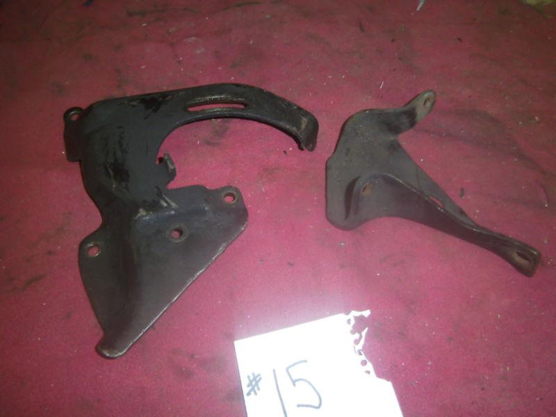 Original gm oldsmobile olds 307 330 350 400 455 425 v8 power steering brackets!!