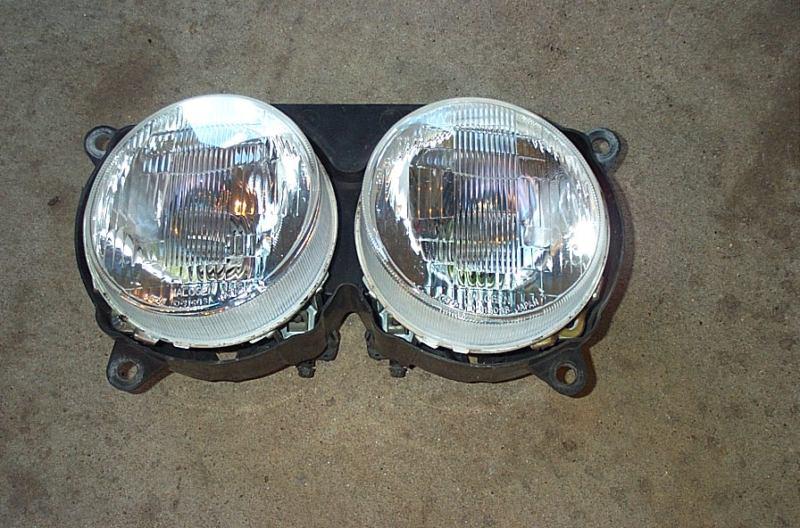 1990 yamaha fzr1000 fzr 1000 front fairing headlight assembly oem cluster nice