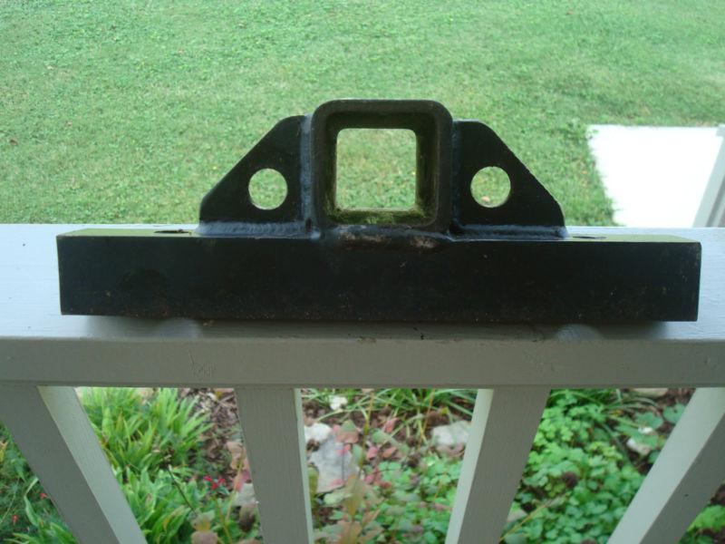 Trailer hitch receiver-- large receiver 2 inch square opening vehicle unknown