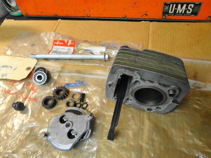 Honda xr 80 cylinder rear axle lot#1 wheel bearings oil pump xr100 xr 80 