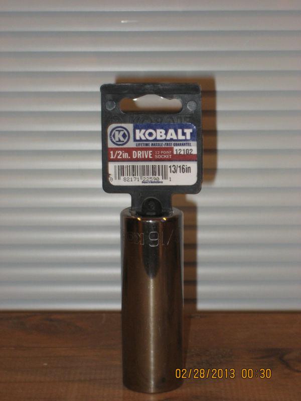 Kobalt 1/2" drive 12-point socket------13/16"