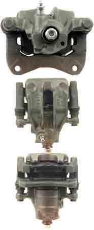 Cardone 17-1715 rear brake caliper-reman bolt-on ready caliper w/pads