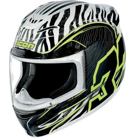 Icon airmada bostrom motorcycle helmet black size s small sm