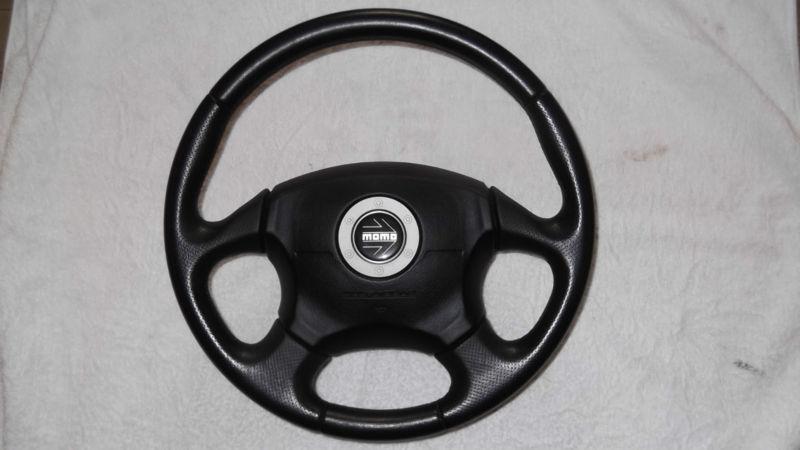 Jdm subaru b4 legacy momo steering wheel with airbag