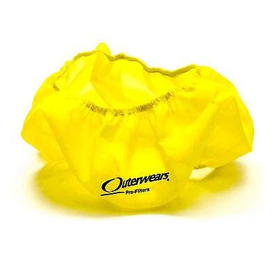 Outerwear pre-filter air cleaner cover 14 x 5 - yellow